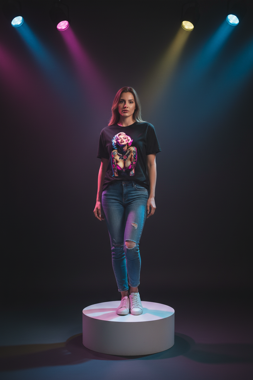 Model with Jeans 4