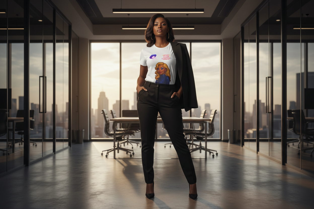 Modern upscale office with professional lighting