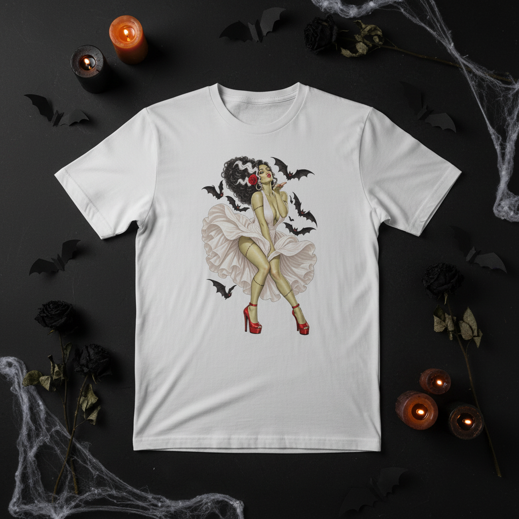 Monster Bride Flat Lay Mockup