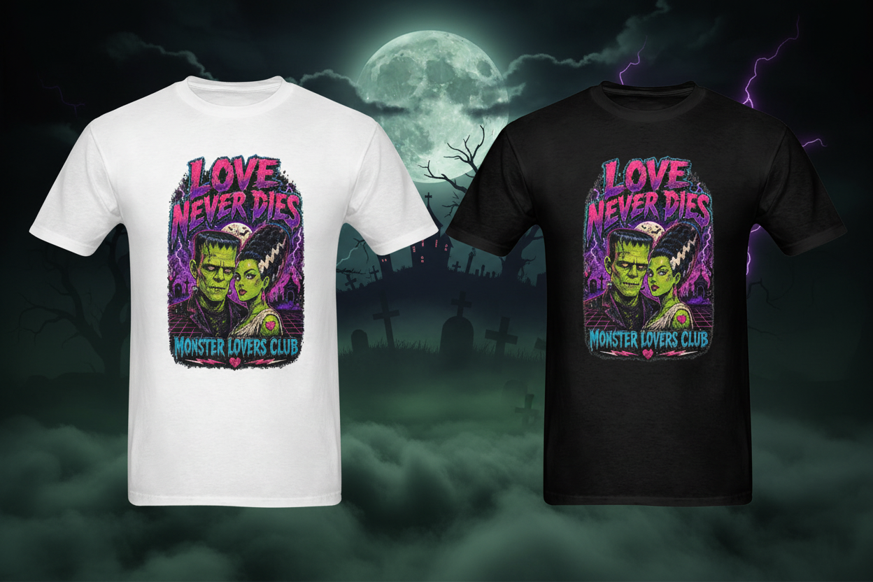 Monster Lovers Club - Side by Side Mockup