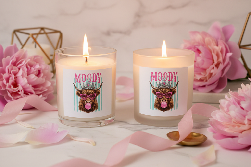 Moody Candle - Clear vs Frosted