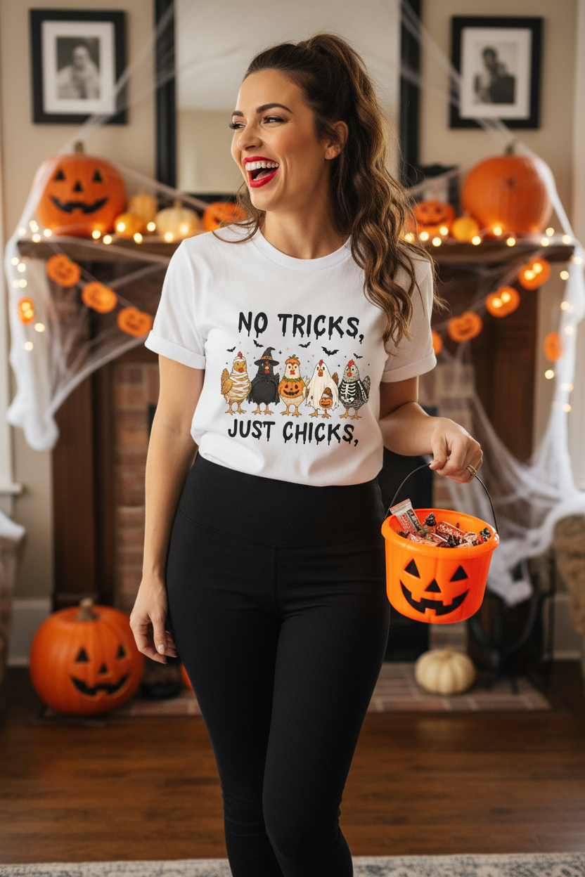 No Tricks Just Chicks - Halloween Party