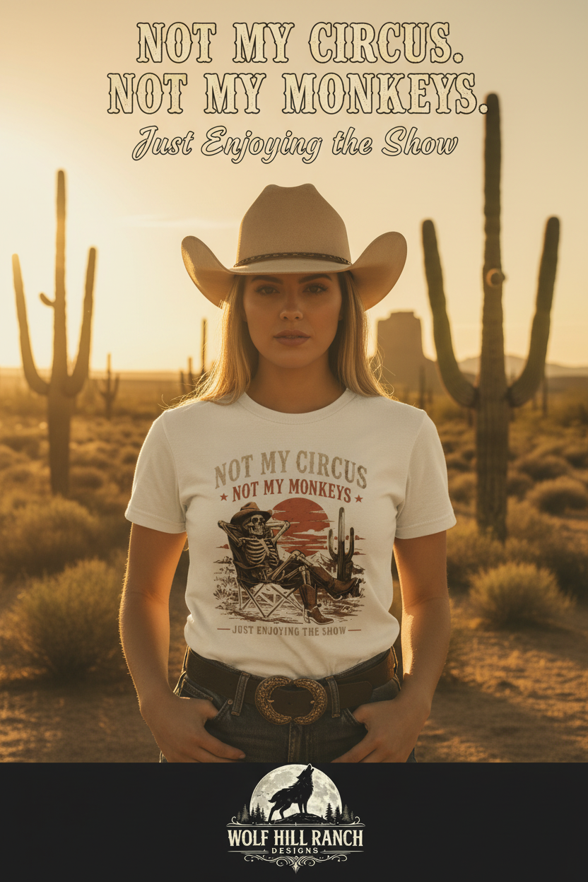 Not My Circus – Ad with Logo at Bottom