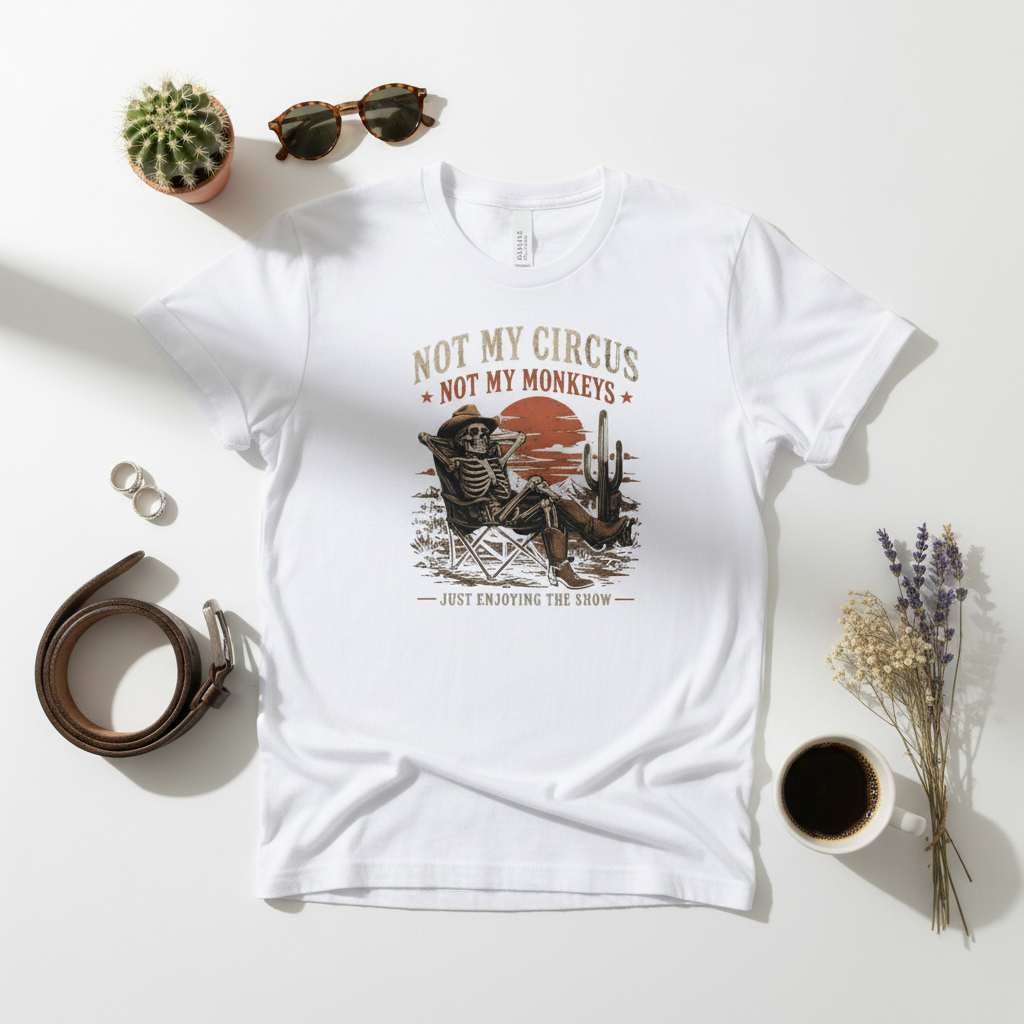 Not My Circus – Flat Lay