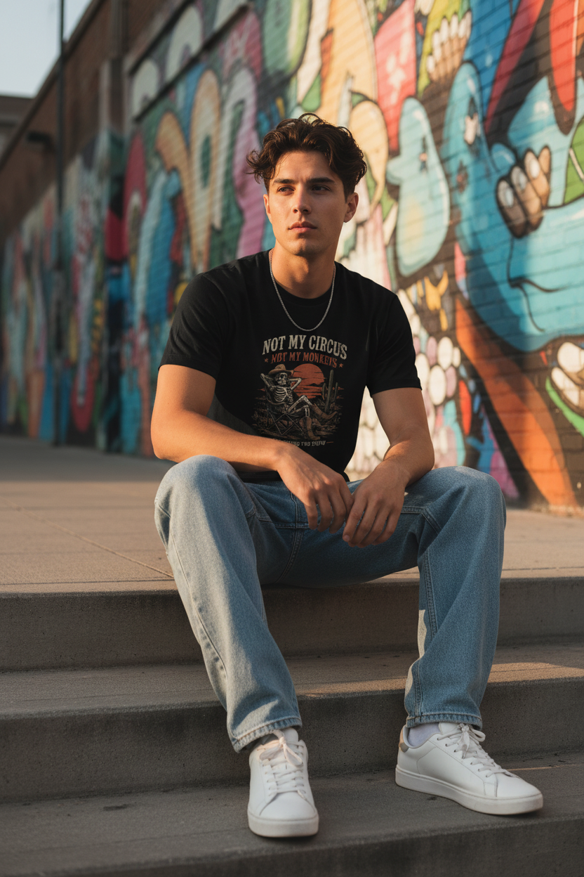 Not My Circus – Trendy Guy Mockup