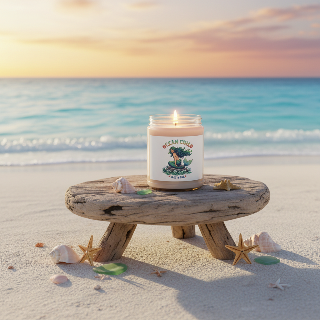 Ocean Child Candle - Beach
