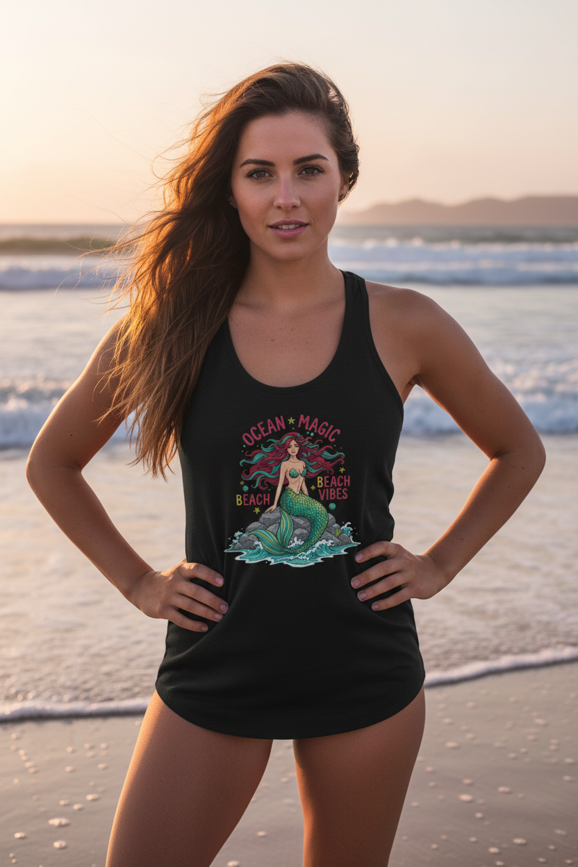 Ocean Magic Tank - Black at Ocean's Edge