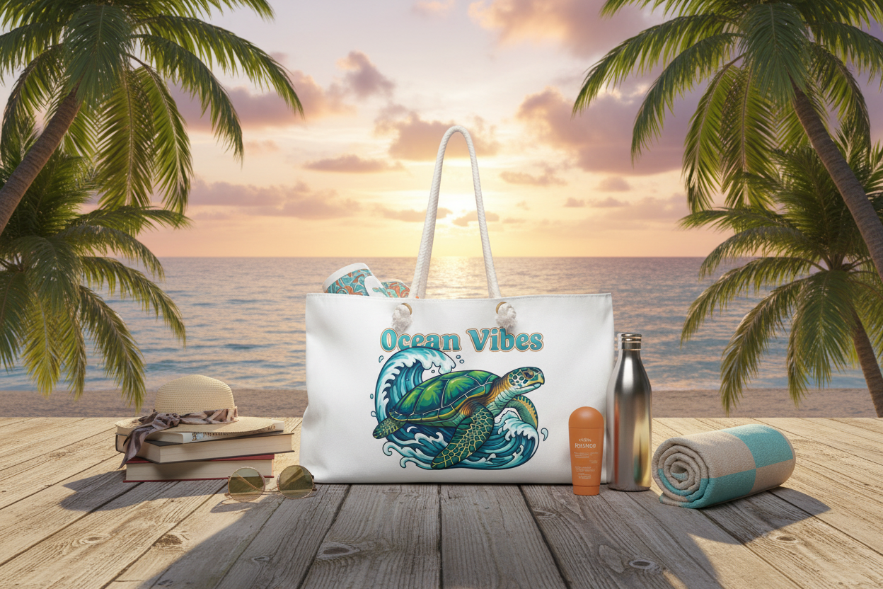 Ocean Vibes Bag - Beach Deck