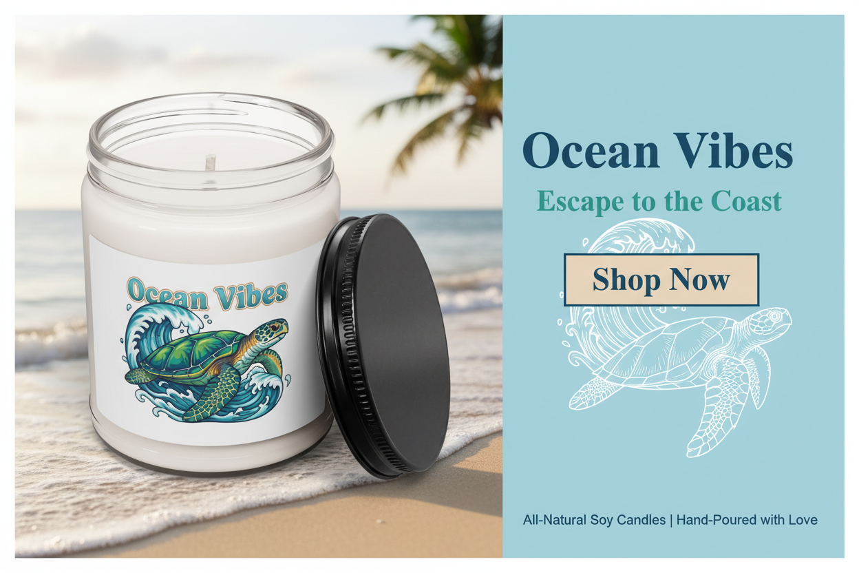 Ocean Vibes Email Banner