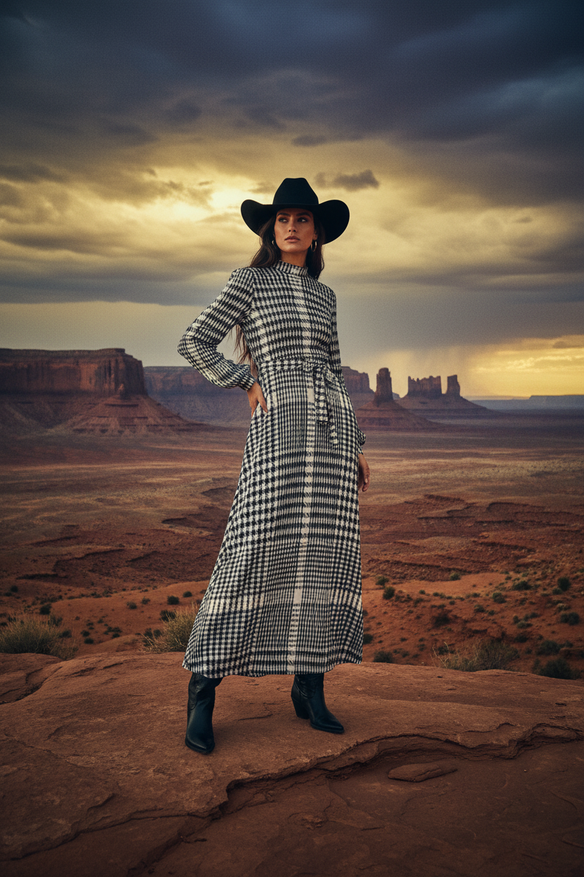 Outlaw Belle Maxi Desert Mesa