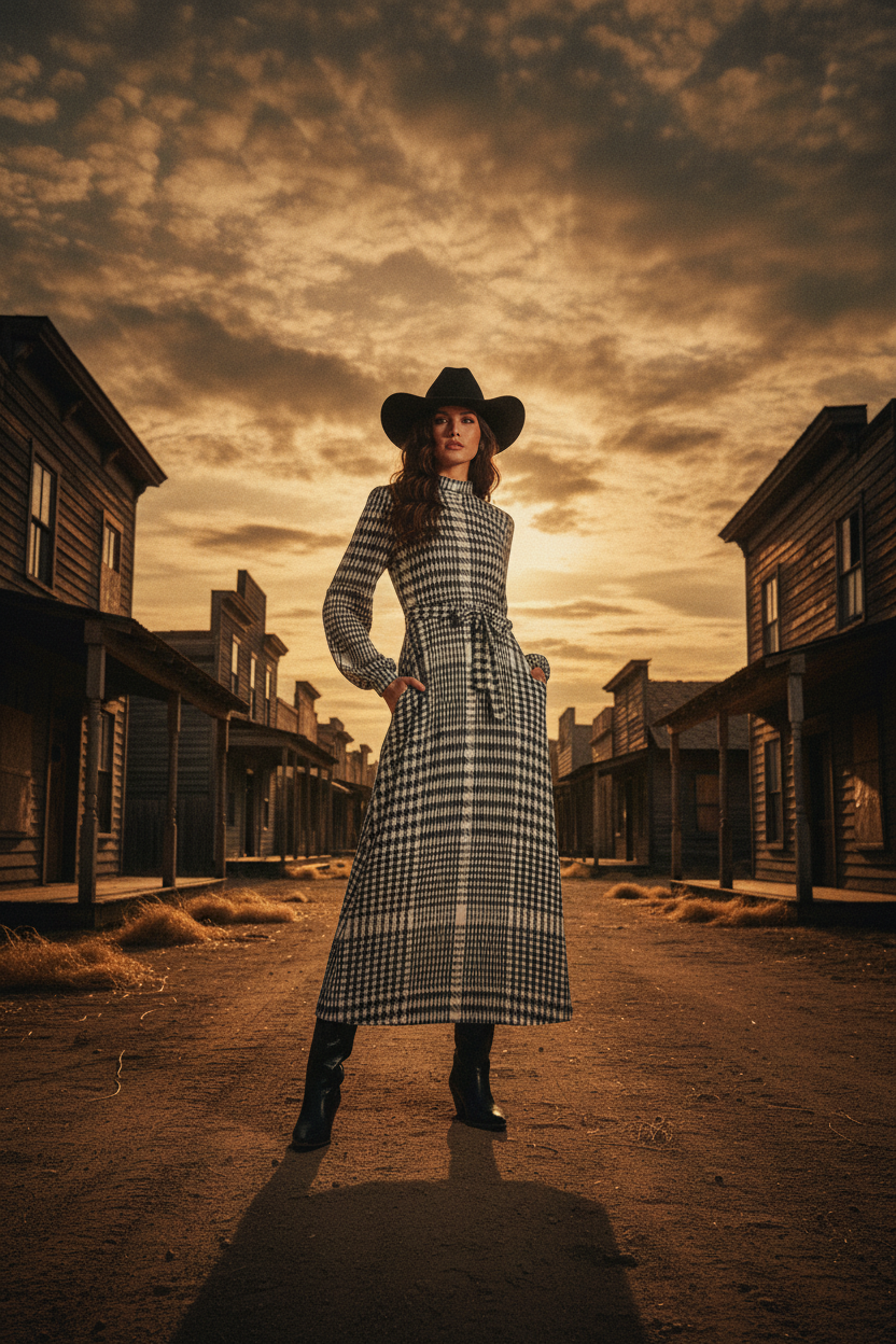 Outlaw Belle Maxi Ghost Town