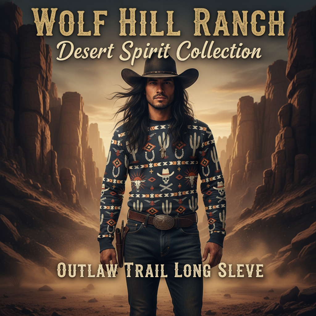 Outlaw Trail – Bold Western Grit Sales Ad