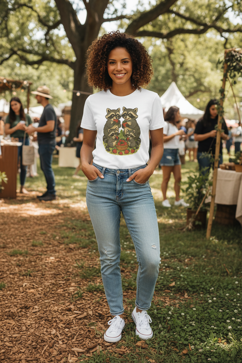 Person at casual outdoor gathering or nature event