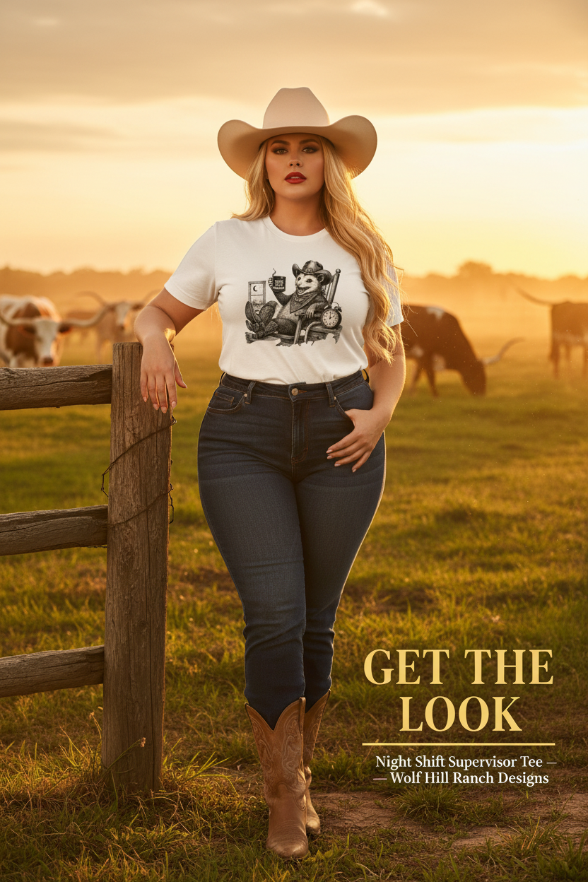 Pete Night Shift Cowgirl Get The Look