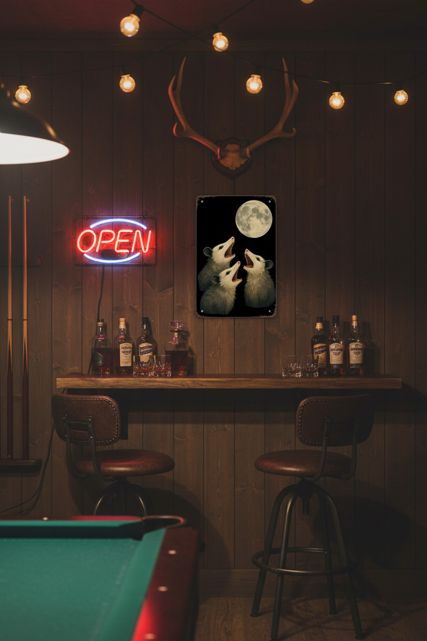Pete Sign Man Cave Pool Table