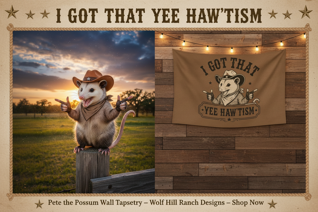 Pete the Possum Facebook Banner Ad