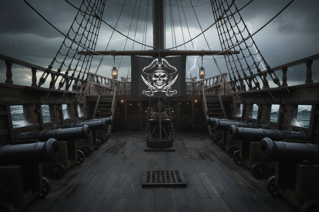 Pirate's Creed Tapestry — Gun Deck