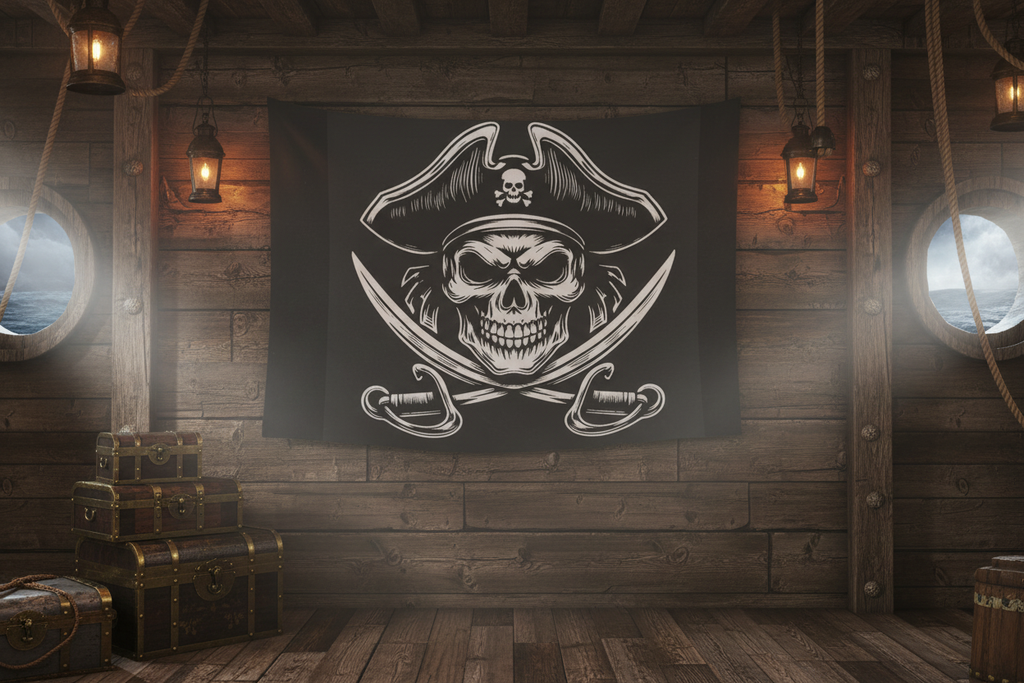 Pirate's Creed Tapestry — Ship Wall