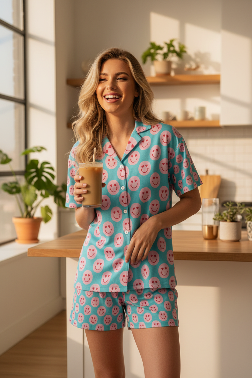 PJ Set Front Full Body