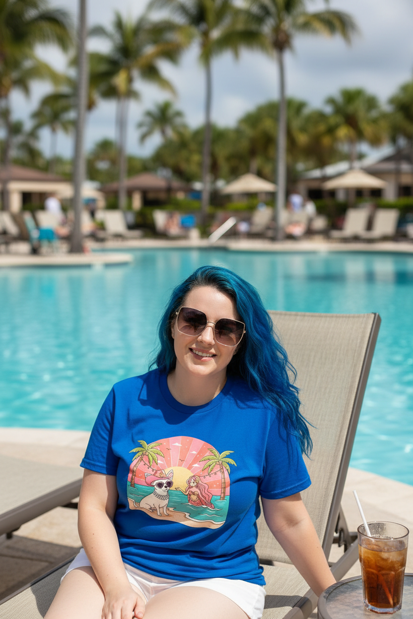 Poolside Mockup