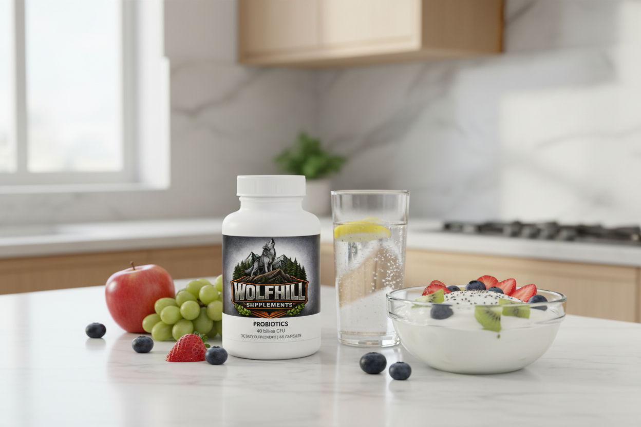 Probiotic 40 kitchen lifestyle scene