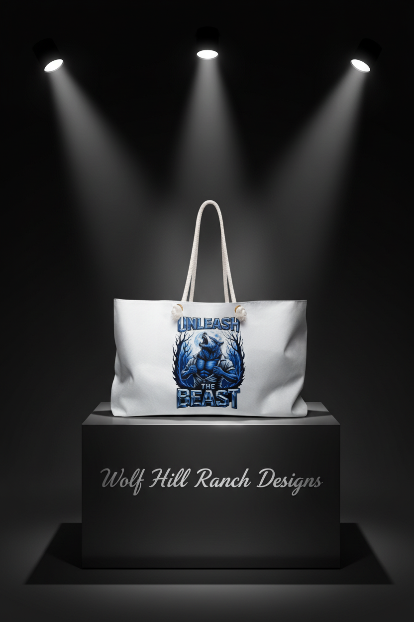 Promotional poster ad with showcase display