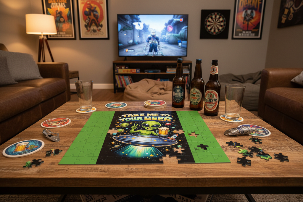 Puzzle in Game Room