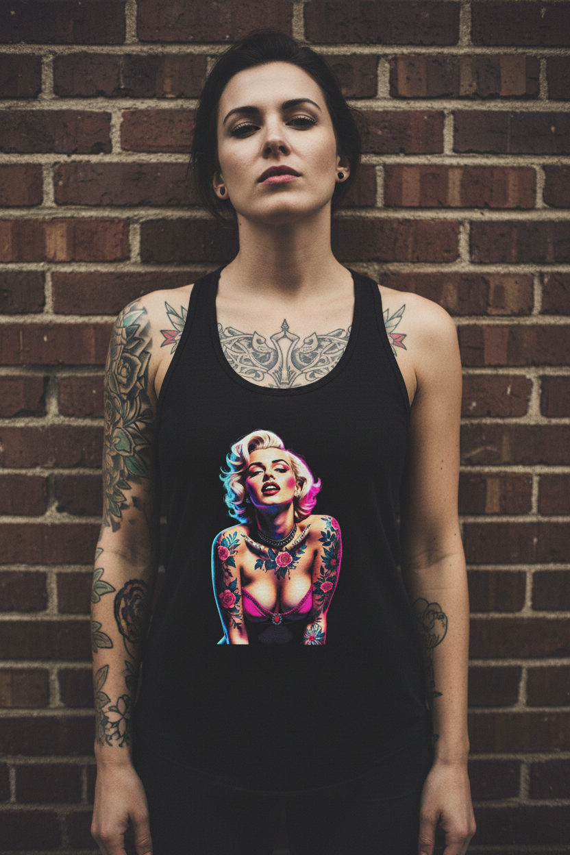 Racerback Tank Brick Wall