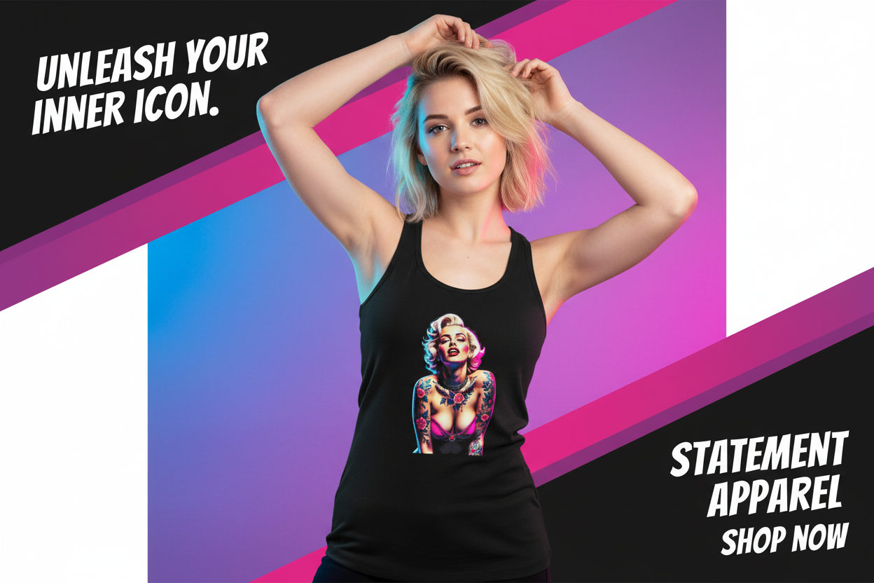 Racerback Tank Sales Banner Clean