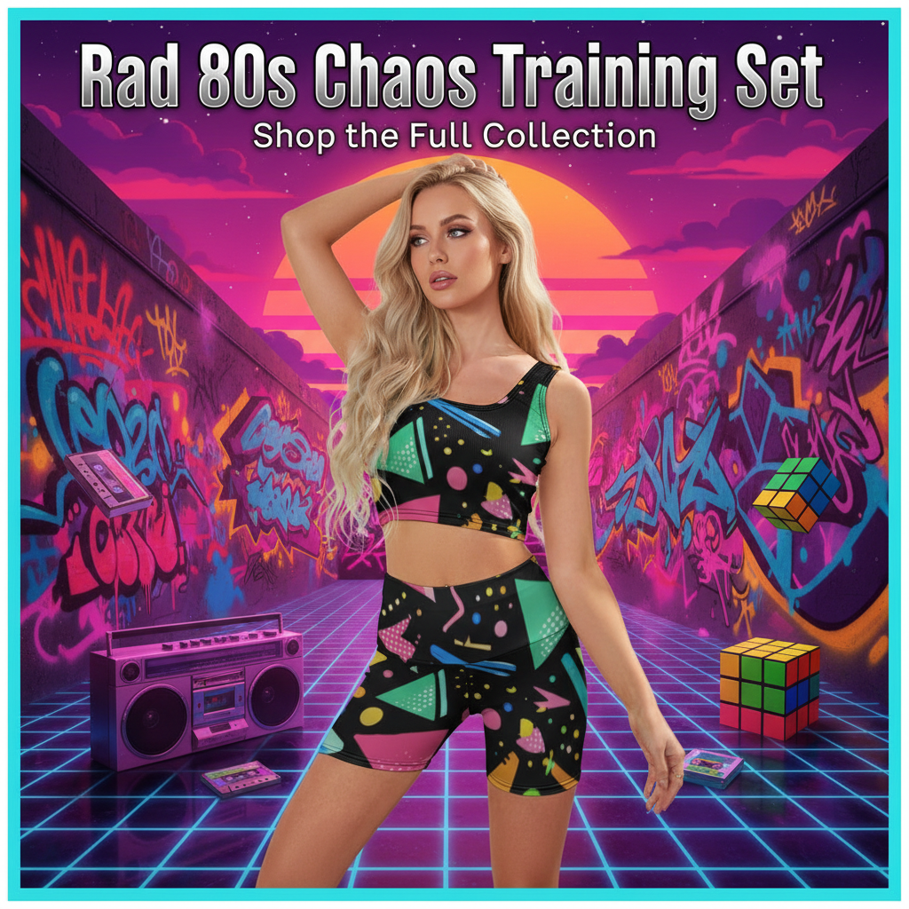 Rad 80s Chaos Training Set – Social Media Sales Ad