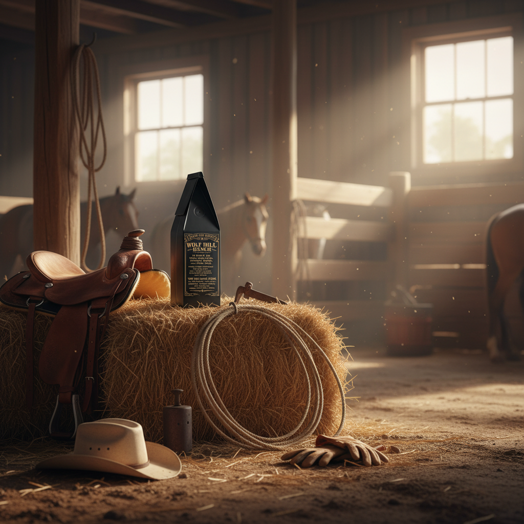 Ranch Blend Hay Bales Mockup