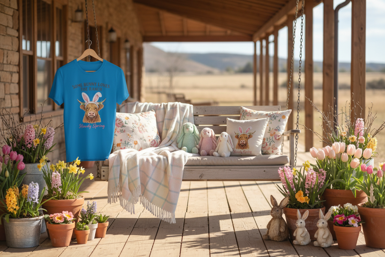 Ranch Porch Spring Mockup