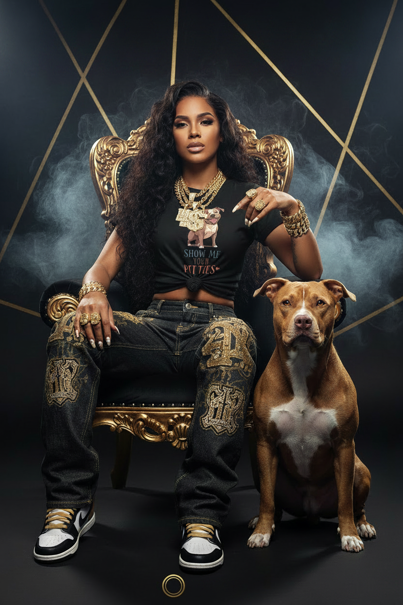 Rapper Magazine Style No Text