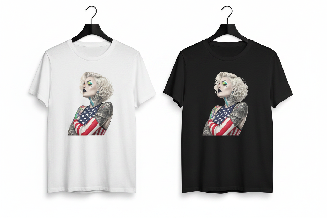 Rebel Icon - Shirts on Hangers Clean
