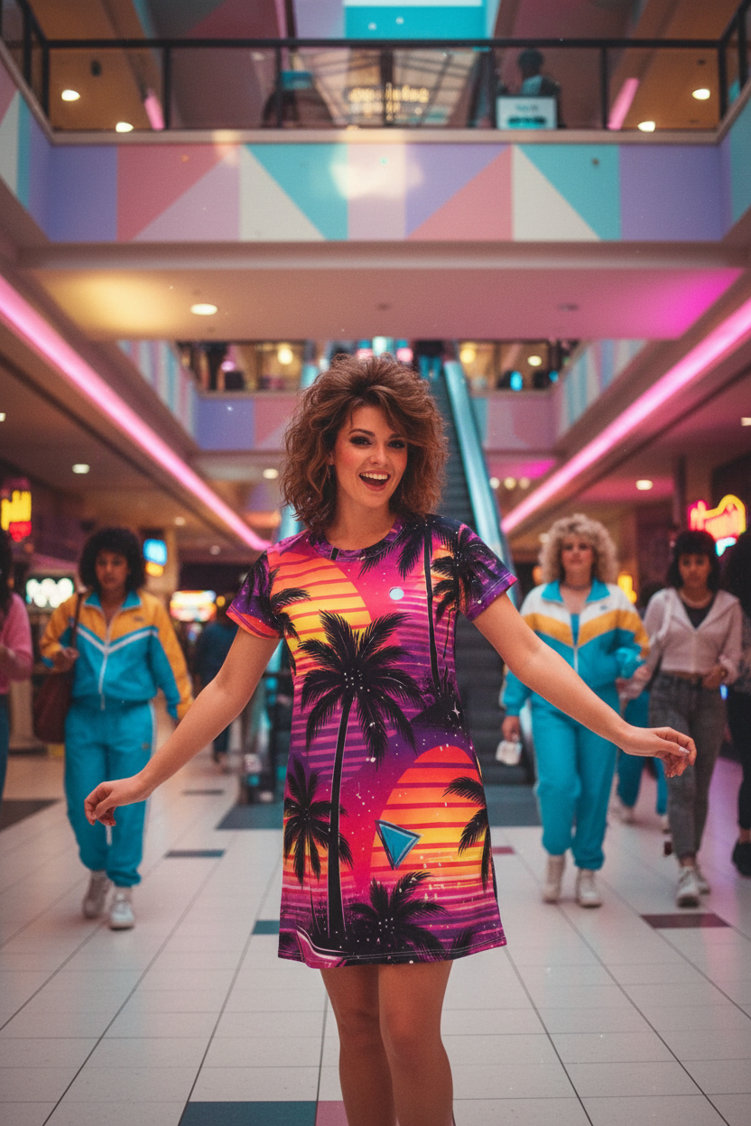 Retro Dress Escalator