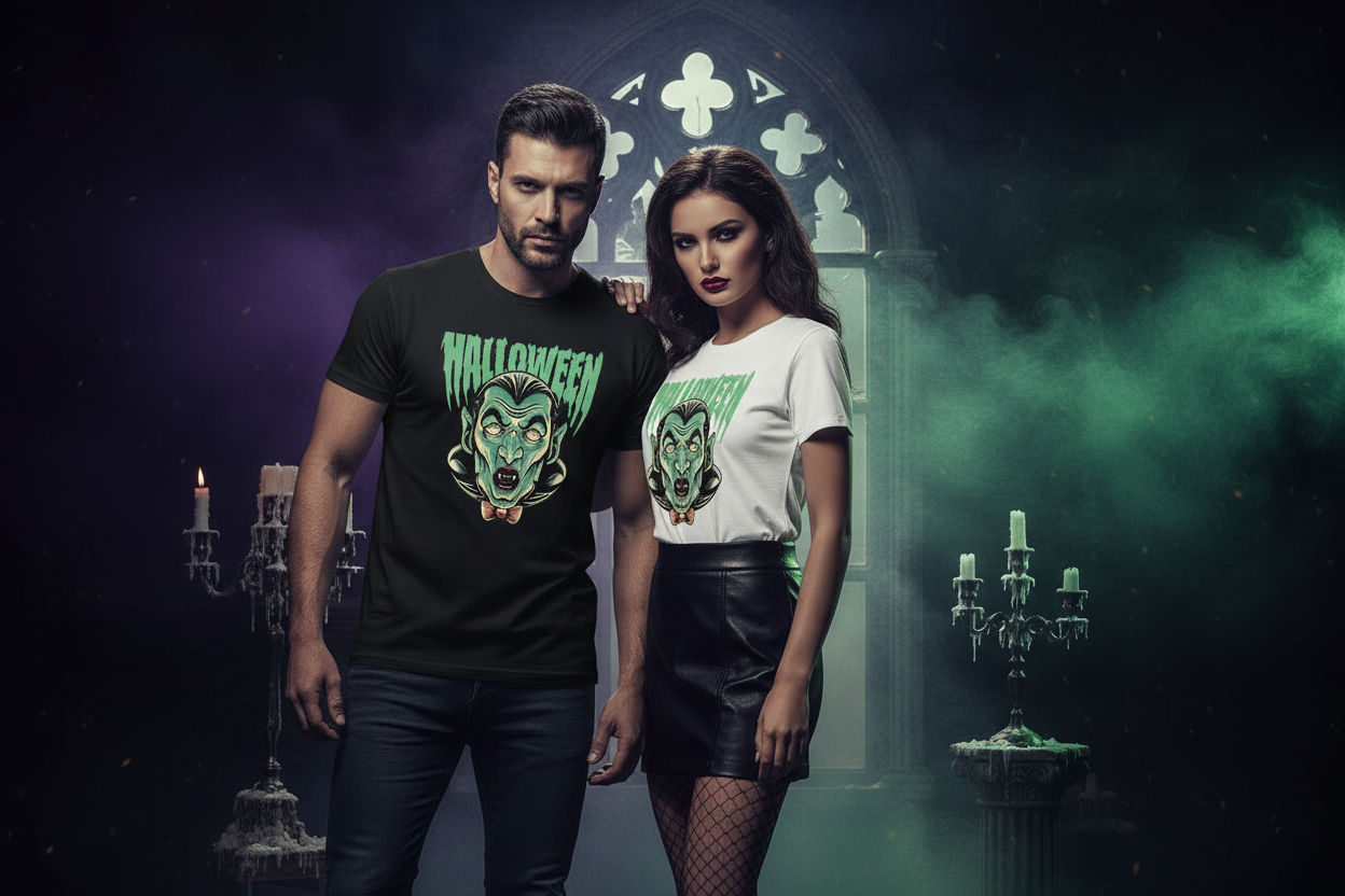 Retro Vampire - Couple Campaign Shot