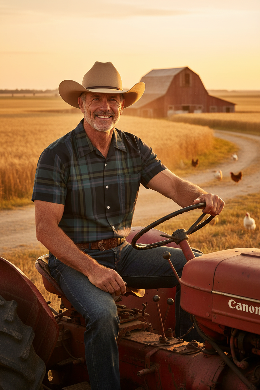 Reynolds Legacy – Ranch Man on Red Tractor