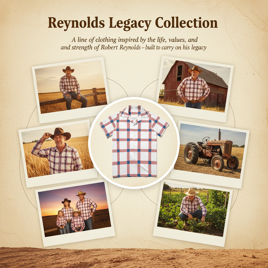 Reynolds Legacy – Western Ranch Collage with Tagline