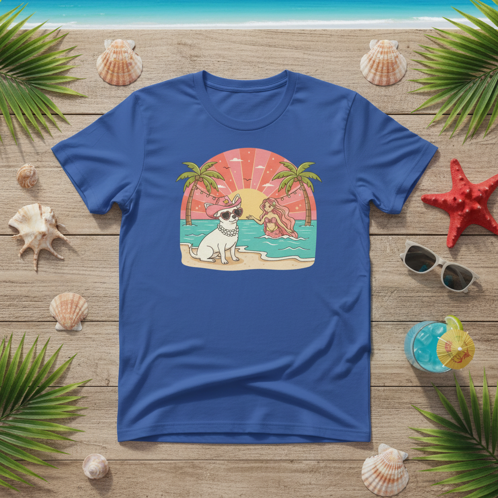 Royal Blue Beach Table