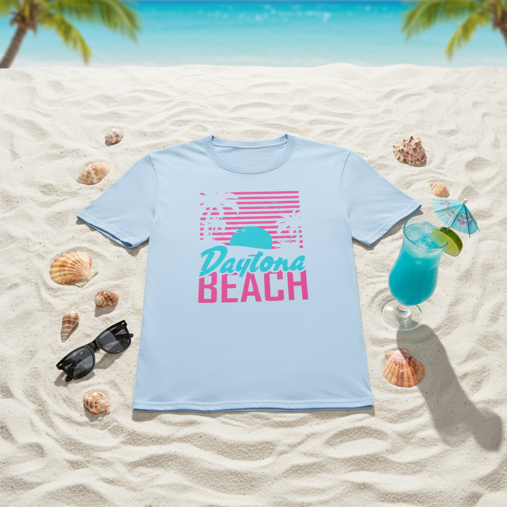 Sandy flat lay