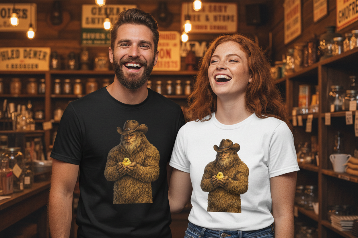 Sasquatch Chick Tee - Couple General Store