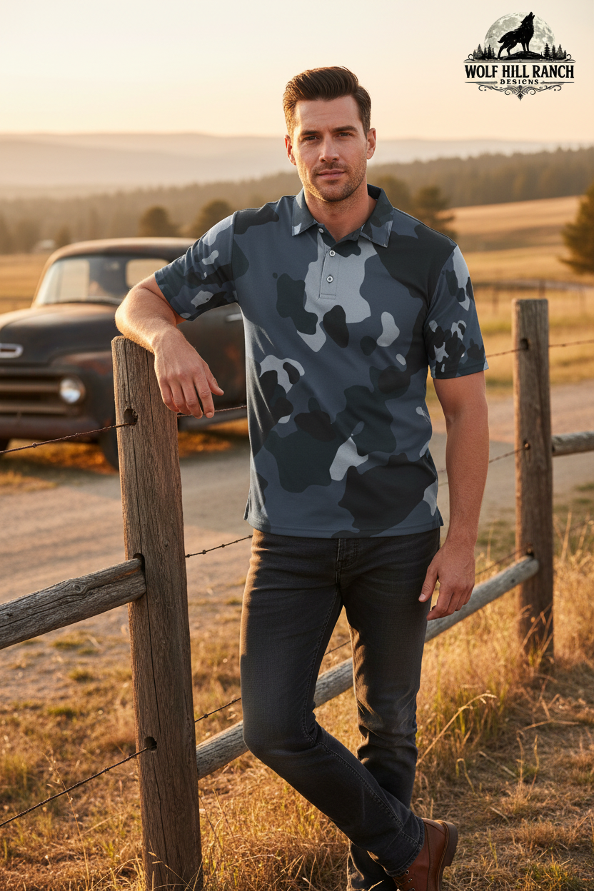 Shadow Camo Polo - Lifestyle