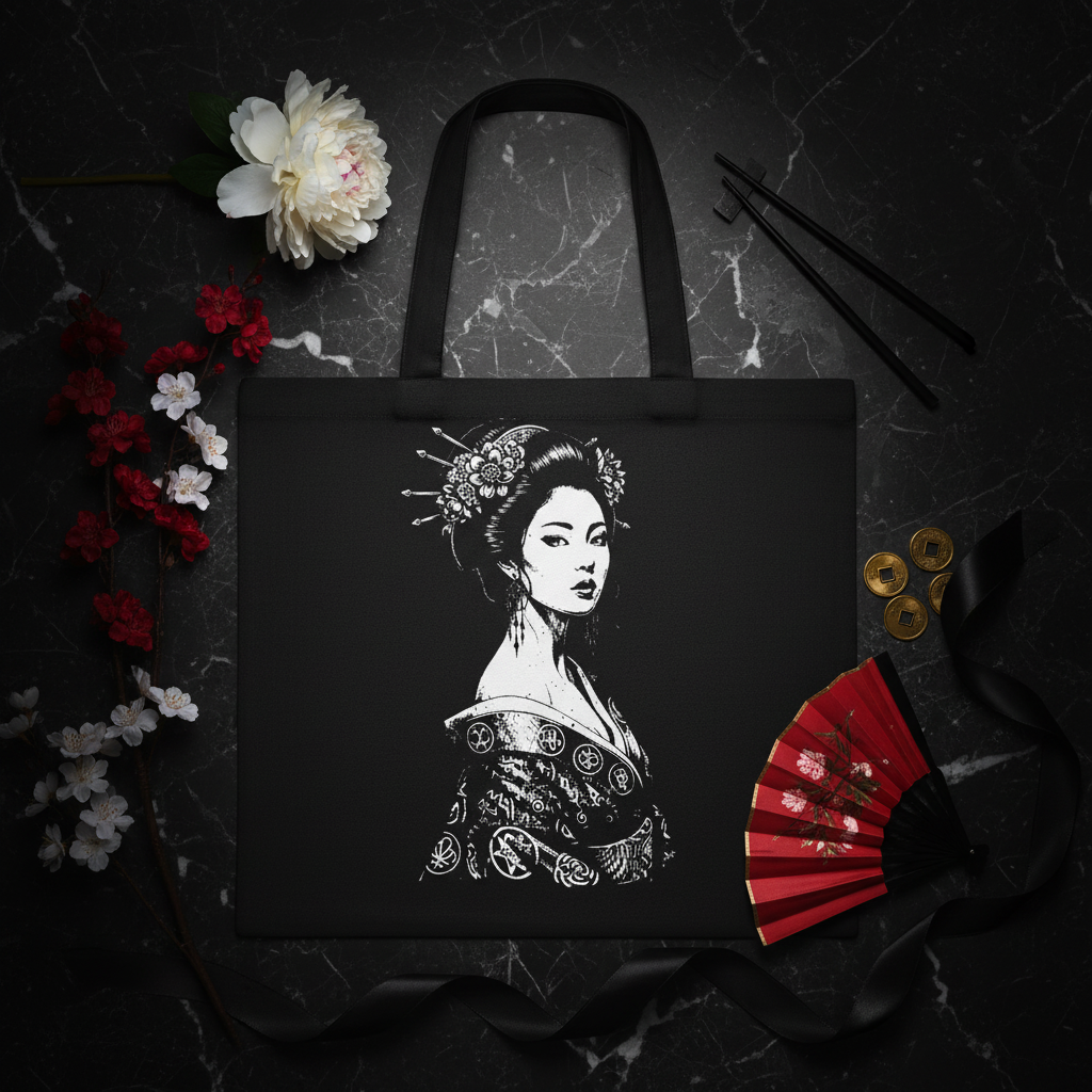 Shadow Geisha — Flat Lay