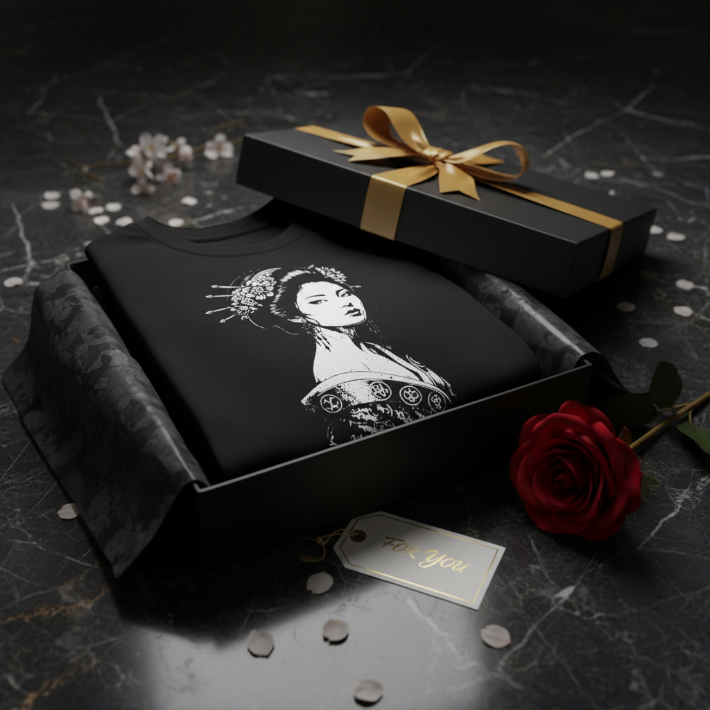 Shadow Geisha Tee — Gift Box