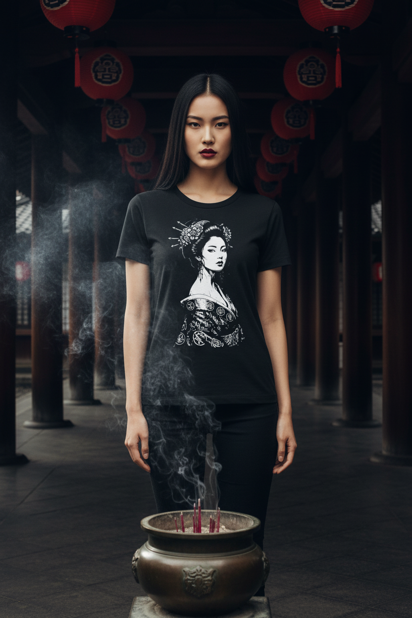 Shadow Geisha Tee — Temple
