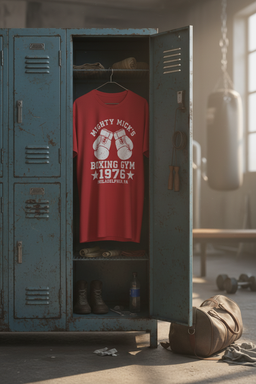 Shirt in Gym Locker