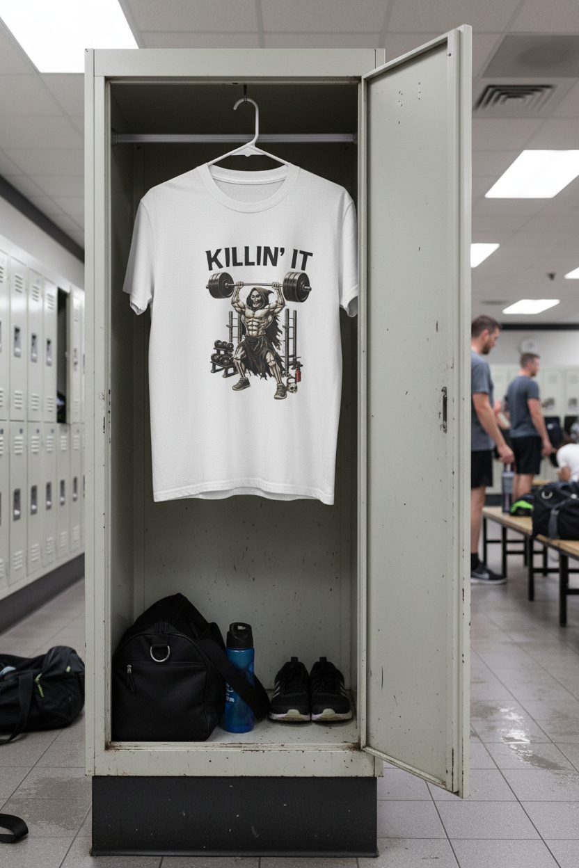Shirt in Gym Locker
