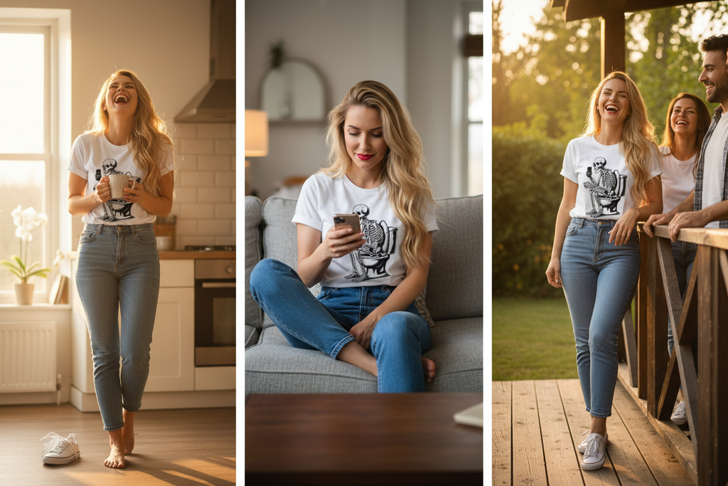 Skeleton Tee - 3-in-1 Lifestyle Shoot