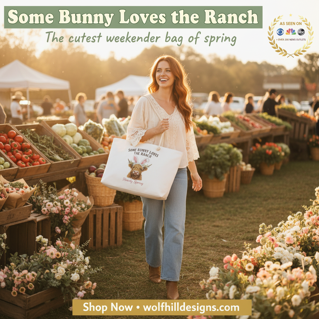 Some Bunny Loves the Ranch — Ad with As Seen On Badge