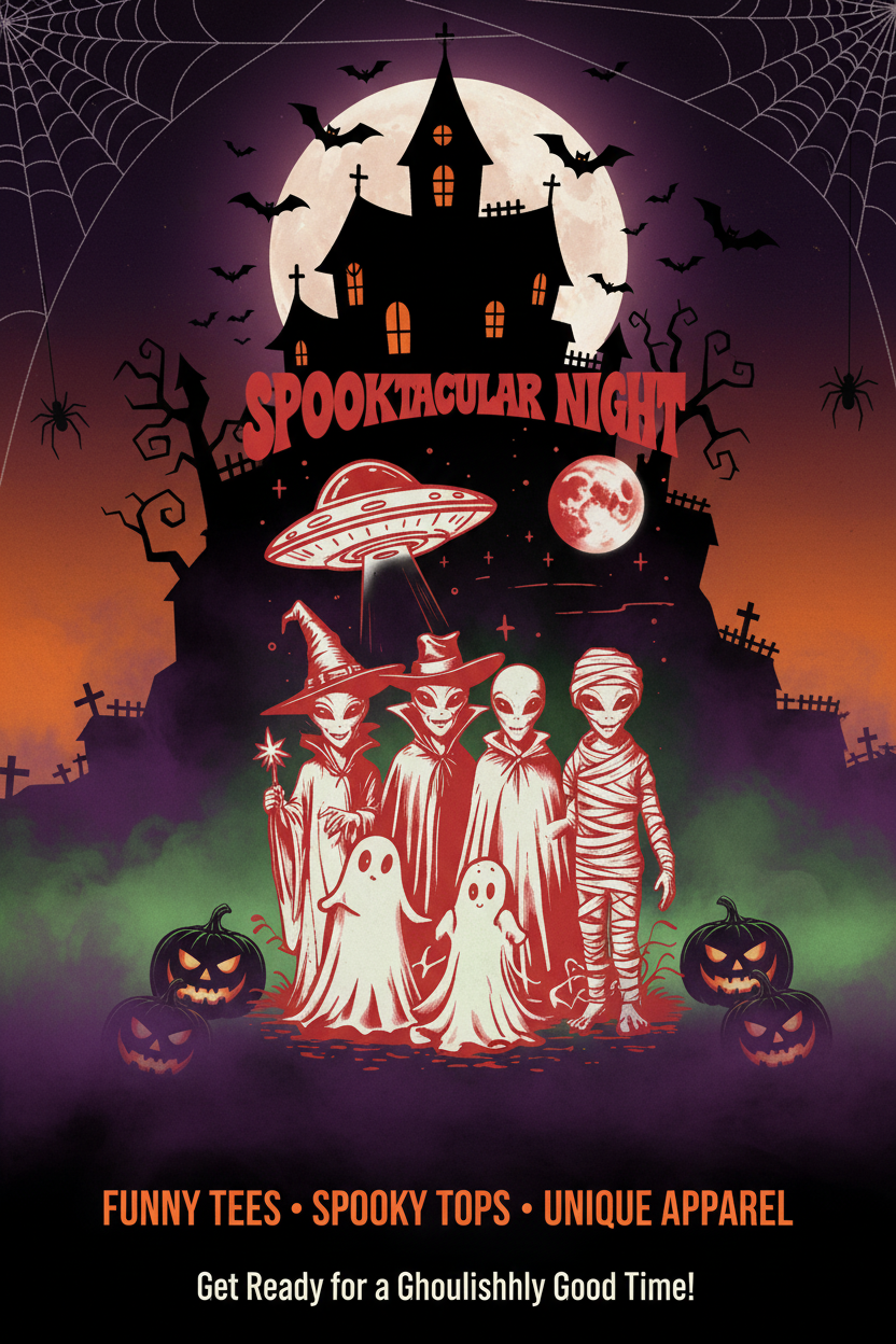 Spooktacular Night Poster Ad